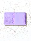 R736 Molde de silicone Mini Caderno Ursinhos Coloridos resina decorar
