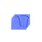 R85 Molde de silicone PÉS eternização chaveiro resina
