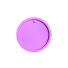 R88 Molde de silicone redondo chaveiro tag resina