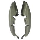 Rabeta Cinza Metálica Para Honda Tornado E Titan125 ES KS 2000 A 2001 Kit Com 2 Peças Encaixe Perfeito