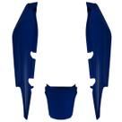 Rabeta Kit 3 Peças Moto Honda Fan 125 2009 À 2011 Cromo Forte