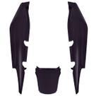 Rabeta Kit 3 Peças Moto Honda Fan 125 2009 À 2011 Cromo Forte Rabeta Kit 3 Peças Moto Honda Fan 125 2009 À 2011 Cromo Forte