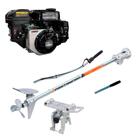 Rabeta Master Plus Pantaneiro 1,7m Motor Toyama 7,0 cv TE70EK-XP Partida Elétrica