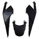 Rabeta Preta Para Honda Titan160 2022 A 2023 Kit Com 3 Peças Encaixe Perfeito Rabeta Preta Para Honda Titan160 2022 A 2023 Kit Com 3 Peças Encaixe Perfeito