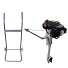 Rabeta Vertical com Motor Buffalo 6,5 cv e Carrinho para Transporte