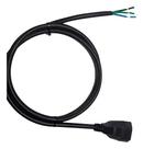 Rabicho femea 3x1,5mm 2mt comum - siltronics