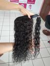 Rabo De Cavalo Cabelo Humano Cacheado 60cm/130g Rabo De Cavalo Cabelo Humano Cacheado 60cm/130g