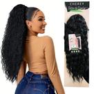 Rabo de Cavalo Cacheado Orgânico 40cm Modelo Podo 16 Cherey Rabo de Cavalo Cacheado Orgânico 40cm Modelo Podo 16 Cherey