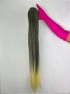 Rabo de Cavalo Orgânico Liso Castanho Claro Mechas Ombrohair