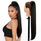 Rabo de Cavalo Telinha Liso 70 Cm Fibra Premium