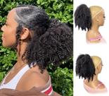 Rabo de cavalo VAVANGA Marley Hair Drawstring 30cm Afro Puff 4C