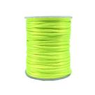 Rabo de rato acetinado 1mm cor 048 amarelo fluor peça c/ 45 metros