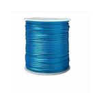 Rabo de rato acetinado 2mm cor 007 azul turquesa peça c/ 45 metros