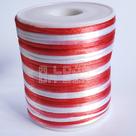 Rabo De Rato Cordão Cetim 1mm rolo 100m Bicolor Vermelho