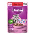 Ração de Carne Filhotes Sachê Whiskas 85g