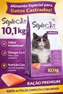 Ração Gato Stylo Cat Premium Castrados Salmão 10,1 Kg