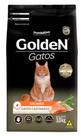 Ração Golden Para Gatos Adultos Castrados Sabor Salmão 3kg