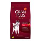 Ração Gran Plus Cães Menu Adultos Carne e Arroz - 20kg