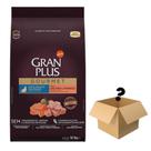 Ração Gran Plus Gourmet Gatos Castrados Salmão E Frango - 10,1Kg + Surpresa