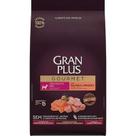 Ração GranPlus Gourmet para cães adultos de porte mini sabor salmão e frango 3kg.