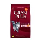 Ração GranPlus para Gatos Adultos Castrados Sabor Salmão e Arroz - 10Kg
