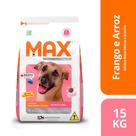Ração Max Premium Especial Cães Adultos Raças Médias e Grandes - Frango e Arroz 15 Kg - TOTAL