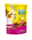 Ração Megazoo Farinhada Mel, Ovos e Própolis para Calopsita c/ 300g