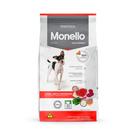 Ração Monello para Cães Adultos de Porte Pequeno Sabor Carne, Arroz e Beterraba - 10,1kg