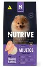 Ração Nutrive Select Adultos Frango E Arroz 15kg