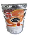 Ração p/ Peixes Basica Bits Fina 1Kg mega food c/ alho