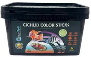 Ração P/ Peixes Cichlid Color Sticks Balde 1,5kg Ocean Tech Ração P/ Peixes Cichlid Color Sticks Balde 1,5kg Ocean Tech