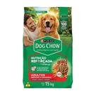 Ração para Cães Purina Dog Chow ExtraLife - Adultos Médio e Grande, Carne/Frango/Arroz 15kg