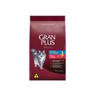 Ração Para Gatos Alimento 10KG Granplus Menu Adulto Castrado Sabor Carne e Arroz