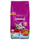 Ração para Gatos Whiskas Castrados Adultos 1+ Sabor Carne 2,7kg Ração para Gatos Whiskas Castrados Adultos 1+ Sabor Carne 2,7kg