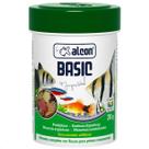 Ração Para Peixes Alcon Basic Em Flocos 20g Alimento Completo