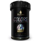 Ração Para Peixes Alimento Poytara colors flakes black line 10g