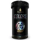 Ração Para Peixes Alimento Poytara colors flakes black line 30g