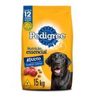 Ração Pedigree Nutrição Essencial Carne Para Cães Adultos Raças Médias e Grandes 15 kg