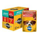 Ração Pedigree Raças Pequenas Carne ao Molho 100g Leve 8 Pague 7 - Embalagem com 8 unidades
