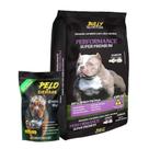 Ração Performance Super Premium 15kg + Suplemento Bully Pelo & Derme 900g Força e Resistencia