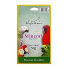 Ração Pombo Branco Pássaros Mineral Grosso - 50g Ração Pombo Branco Pássaros Mineral Grosso - 50g
