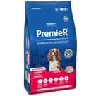 Ração Premier Ambientes Internos Dermacare Para Cães Adultos de Raças Pequenas Sabor Salmão 1 kg