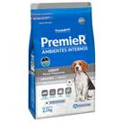 Ração Premier Ambientes Internos Ligth Para Cães Adultos de Raças Pequenas Sabor Frango e Salmão 2,5 Kg