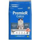 Ração Premier Ambientes Internos para gatos castrados até 6 anos sabor frango 500g.