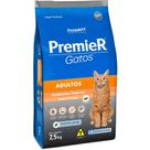 Ração Premier Gatos Adultos Ambientes Internos Frango 7,5Kg
