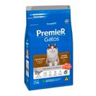Ração Premier Gatos Castrados de 6 meses a 6 anos Sabor Salmão 1,5 kg