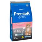 Ração Premier Gatos Filhotes Pelos Longos Ambientes Internos Salmão 7,5kg