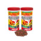 Ração Prodac Coldwater peixes água doce e fria kinguios kit 2x100g