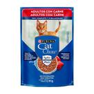 Ração Purina Cat Chow Adultos Carne 85g - Embalagens com 15 Unidades Ração Purina Cat Chow Adultos Carne 85g - Embalagens com 15 Unidades