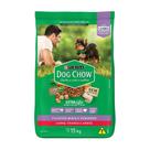 Ração Purina Dog Chow para Cães Extra Life Filhotes - Mini/Pequeno, Carne/Frango/Arroz, 15Kg